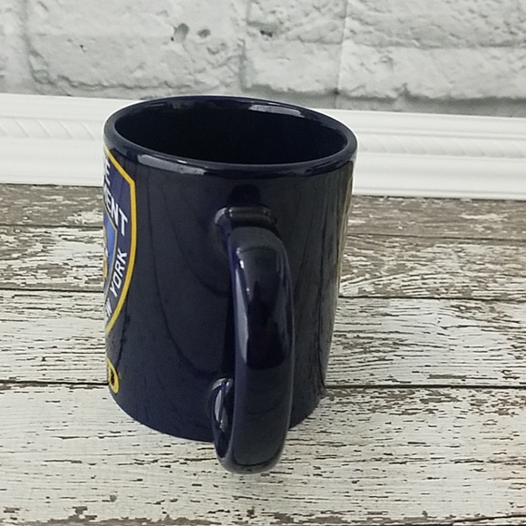 Blue NYPD Coffee Mug Cup - Picture 2 of 3